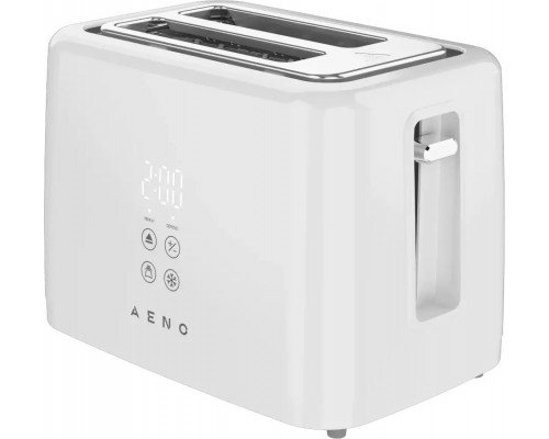 Electric Toaster, White, 220-240V, 50-60Hz, 780-930W, 2 slots, 3 modes, 7 browning levels