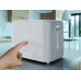 Electric Toaster, White, 220-240V, 50-60Hz, 780-930W, 2 slots, 3 modes, 7 browning levels
