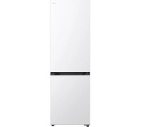 LG GBBSJ1CCSW Refrigerator, C, Free-standing, Combi, Height 1.86 m, Net fridge 220 L, Net freezer 113 L, White