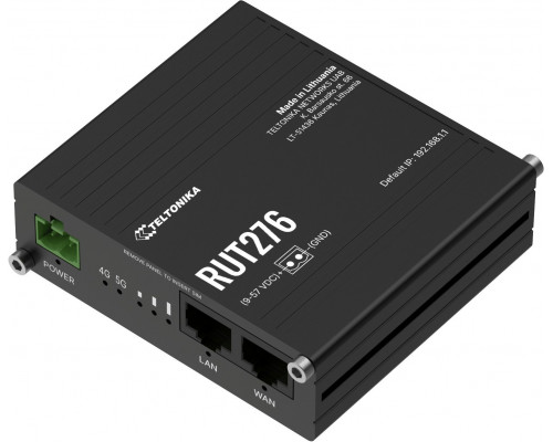 TELTONIKA NETWORKS RUT276 Compact Redcap 5G Router