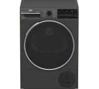 Beko BEKO Dryer Machine | B5T89243M | Energy efficiency class C | Front loading | 9 kg | Heat pump | Digital | Depth 67 cm | Steam function | Black