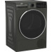 Beko BEKO Dryer Machine | B5T89243M | Energy efficiency class C | Front loading | 9 kg | Heat pump | Digital | Depth 67 cm | Steam function | Black