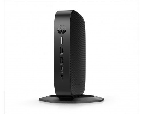 Komputer HP Elite t655 - Thin Client - SFF - 1 x Ryzen Embedded R2314 / 2.1 GHz - RAM 8 GB - Flash 32 GB - eMMC - Radeon Graphics - 1GbE - ThinPro - Monitor: żaden - klawiatura: niemiecki