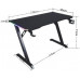 Gaming galds gamingowe Cobra CRF4576RGB Black, LED RGB, 120 cm