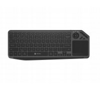 KLAWIATURA DO SMART TV NATEC TURBOT 2 US BEZPRZEWODOWA BT+2.4GHZ X-SCISSORS Z TOUCHPADEM SLIM