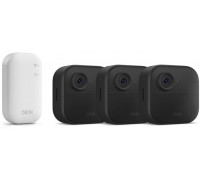 D-Link Blink Outdoor 4 - Kamera do monitoringu sieciowego - Na zewnątrz, wewnątrz - odporny na warunki atmosferyczne - Kolor (Dzień i noc) - 1080p - Audio - bezprzewodowy - Wi-Fi - mit Sync Module Core (Packung mit 3)