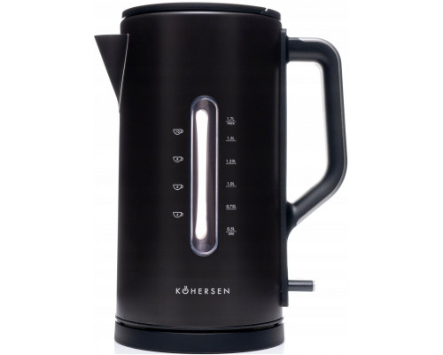 elektryczny Kohersen Modern Matt A451  3000 W  czarny