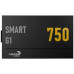Aerocool AeroCool Smart G1 80 PLUS Gold zasilacz, PCIe 5.1, ATX 3.1 - 750 Watt, czarny