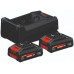 Bosch EXSR 18V-90 18 V 2 x akumulator 4 Ah