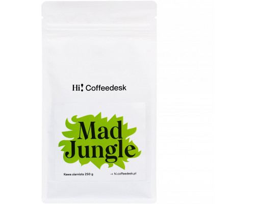Hi! Coffeedesk - kawa ziarnista Mad Jungle Filter 250 g