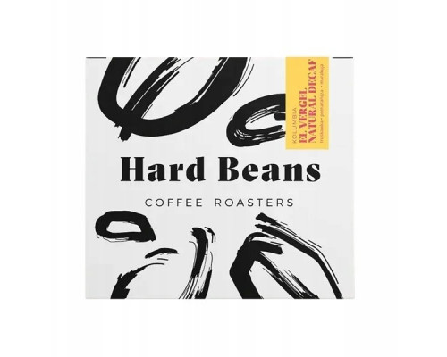 Hard Beans - kawa ziarnista bezkofeinowa Kolumbia El Vergel Natural Decaf Espresso 250 g