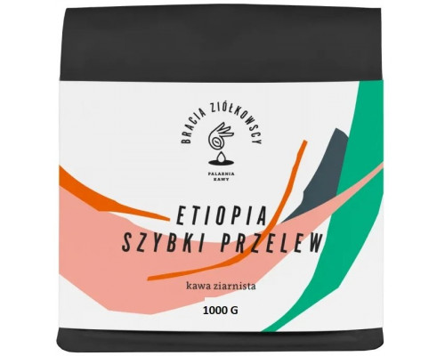 Bracia Ziółkowscy - kawa ziarnista Etiopia Szybki Przelew Filter 1 kg