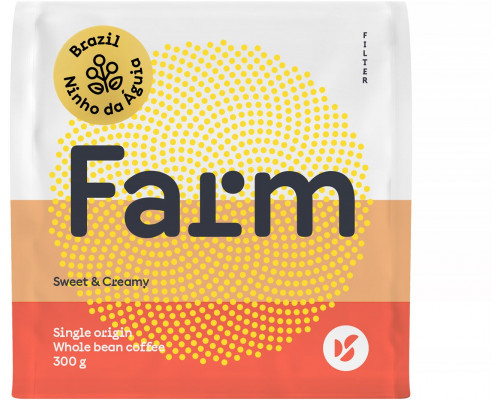 Figa Coffee Doubleshot - kawa ziarnista Brazylia Gniazdo Orła Naturalny Filter 300 g