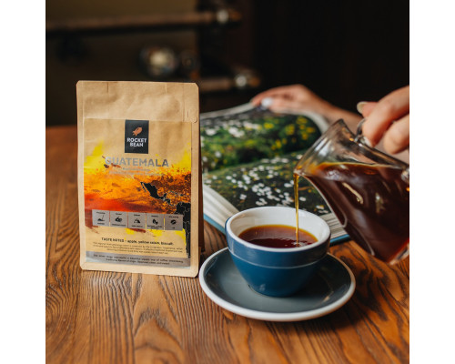 Rocket Bean - kawa ziarnista Gwatemala Huehuetenango Washed Filter 200 g