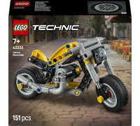 LEGO Technic Żółty motocykl (42225)