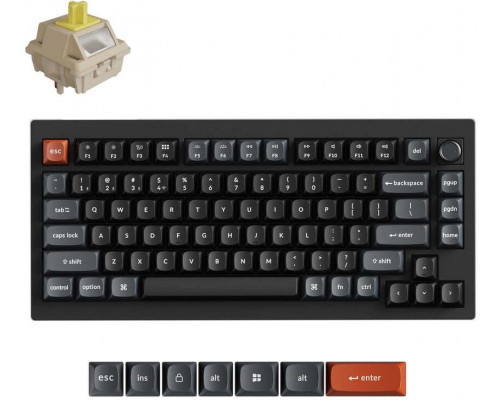 Keychron KEYBOARD WRL V1 ULTRA/BLACK V1U-D4 KEYCHRON