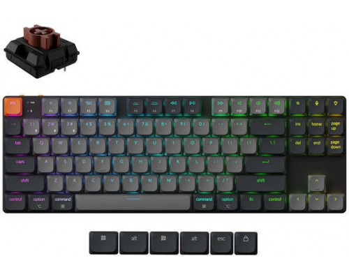 Keychron KEYBOARD WRL K1 RGB/BLACK K1X-B3 KEYCHRON K1X-B3 (4895248888659)