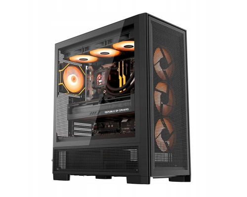 Darkflash AirNova ARGB black + 3 wentylatory