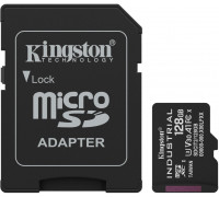 SD  Kingston Kingston Industrial microSDHC 128GB Class 10 A1 pSLC + SD Adapter