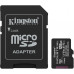 SD  Kingston Kingston Industrial microSDHC 128GB Class 10 A1 pSLC + SD Adapter