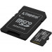 SD  Kingston Kingston Industrial microSDHC 128GB Class 10 A1 pSLC + SD Adapter