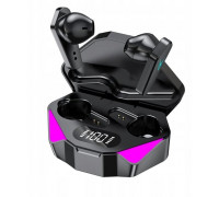Fineblue dokanałowe douszne gaming bluetooth przenośne czarne X15