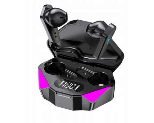 Fineblue dokanałowe douszne gaming bluetooth przenośne czarne X15