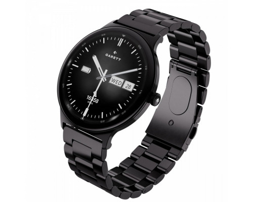 Smartwatch Garett Smartwatch Quantum srebrny stalowy