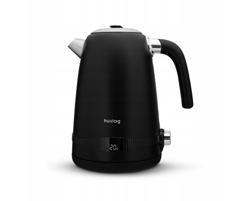 Memflow Huslog czajnik retro z regulacją temperatury czarny 1,7L 2200W
