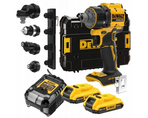 Dewalt 18v xr 2x1ah bezszczotkowa Cordless Drill wielogłowicow