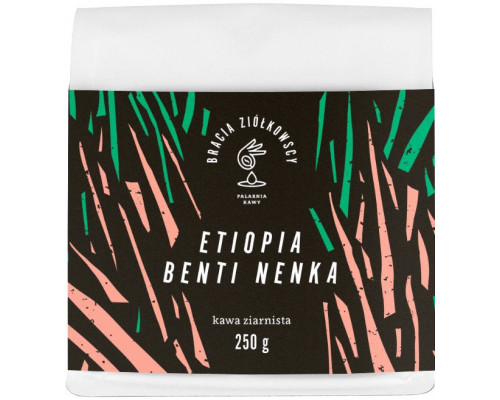 Bracia Ziółkowscy kawa ziarnista Etiopia Benti Nenka Espresso 250 g