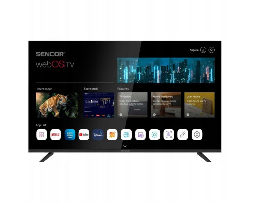 Sencor SLE 43US804B WEBOS UHD TV         SENCOR