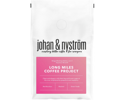 Johan & Nyström Johan & Nyström - kawa ziarnista Burundi Long Miles Ninga Washed Filter 250 g