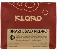 Klaro - kawa ziarnista Brazylia Święty Piotr Fermented Briosa 36H Filter 250 g