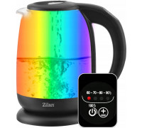 Zilan ZILAN ZLN 3956 elektryczna czajnik 2200 W 1 7 l kontrola temperatury oświetlenie LED szklana k ZLN 3956 (8682744801130)
