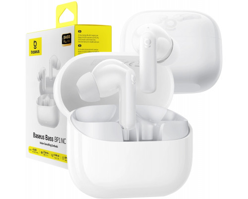 Baseus Baseus Bass BP1 NC In-Ear TWS Moon White