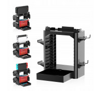 JYS Organiwith er Stojak Handles Na Konsolę Gry Pady For Nintenfor Switch 2 Ns2 Oled / Jys-ns153b-v2 / Cwith arny