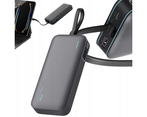 Cuktech Cuktech LPB200N 40W 20000mAh ze zintegrowanym kablem - Grey