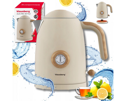 Klausberg CZAJNIK ELEKTRYCZNY 1,7L Z TERMOMETREM KLAUSBERG KB-9020
