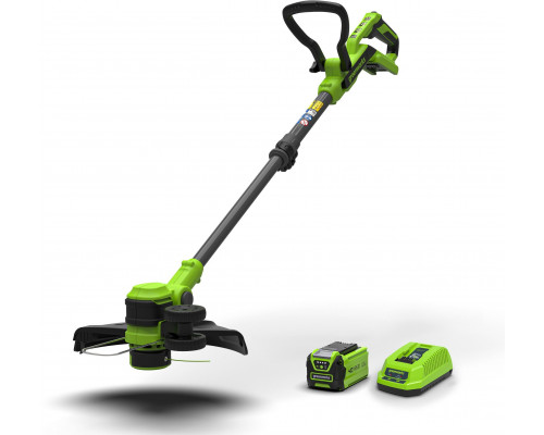 Greenworks 40 V podkaszarka basic Greenworks ST40B215-01 zestaw ładowarka   2 Ah