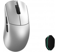 WLMouse YING Magnesium Bezprzewodowa mysz gamingowa, PAW3950HS, 8K Polling, OMRON Optical Switches - srebrny