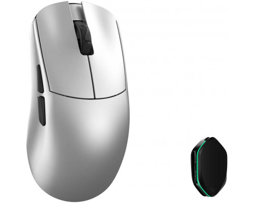 WLMouse YING Magnesium Bezprzewodowa mysz gamingowa, PAW3950HS, 8K Polling, OMRON Optical Switches - srebrny