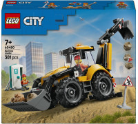 LEGO City Żółta koparko-ładowarka (60480)