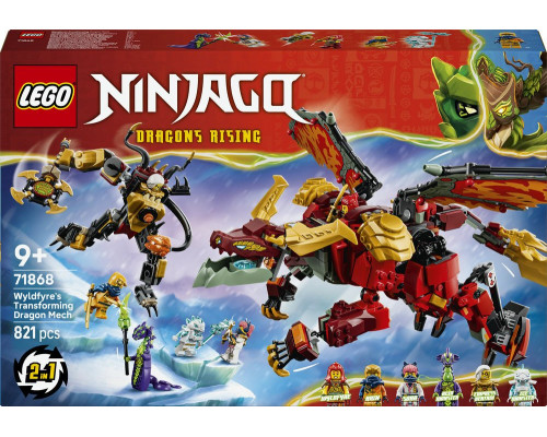LEGO Ninjago Transformujący smoczy mech Wyldfyre (71868)