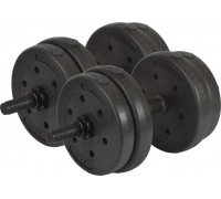 Eb Fit dumbbells bituminous 2 x 10 kg