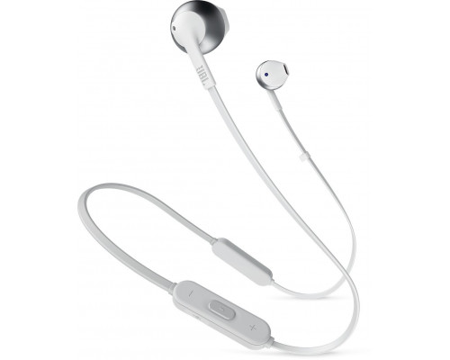 JBL TUNE 205 BT biało-srebrne (JBLT205BTSIL)