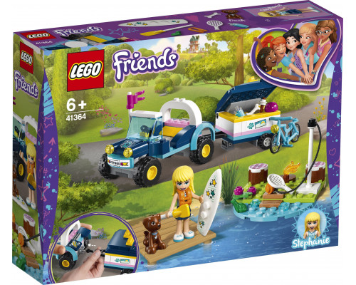 LEGO Friends Łazik z przyczepką Stephanie (41364)