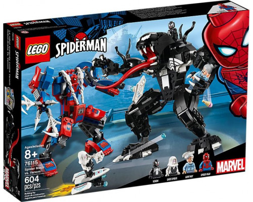 LEGO Marvel Spider-Man Pajęczy Mech kontra Venom (76115)