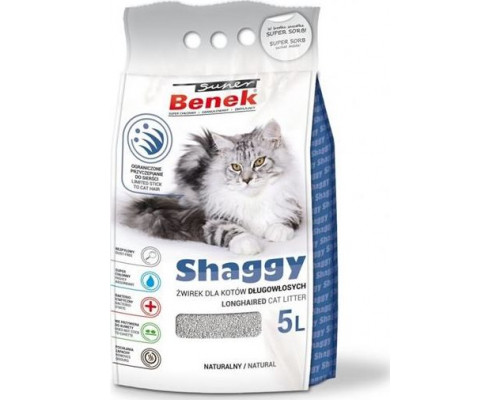 Super Benek Shaggy Natural 5 l