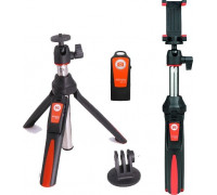 Selfie nūjiņa Benro Monopods Nūja Statīvs Pašportrets + Pults 5w1